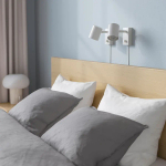 Кровать - IKEA MALM, 200х160 см, матрас жесткий, под беленый дуб, МАЛЬМ ИКЕА