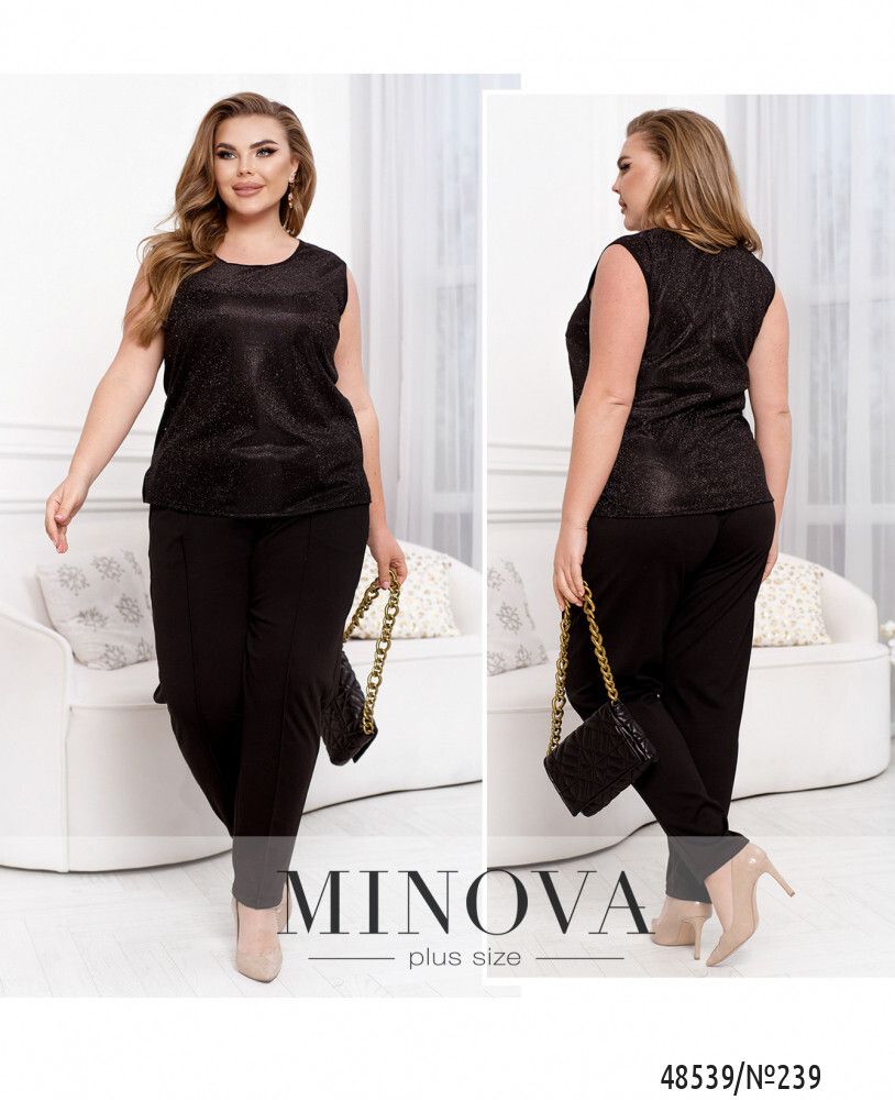 Майка 239-Черный Minova