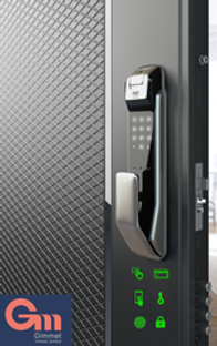 Двери с электронным замком