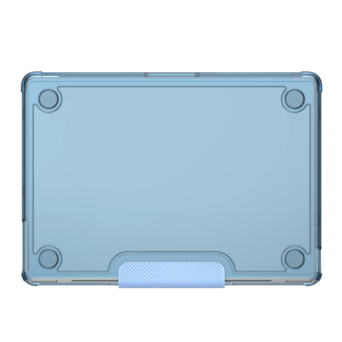 Защитный чехол-накладка UAG [U] Lucent для MacBook Air 13 дюймов (M2–M3, 2022 и новее) Лазурный | Cerulean