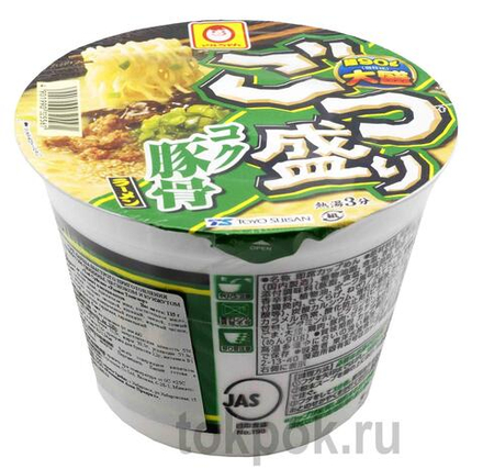 Лапша Рамен Тонкацу со вкусом свинины, чесноком и кунжутом Toyo Suisan, 115 гр