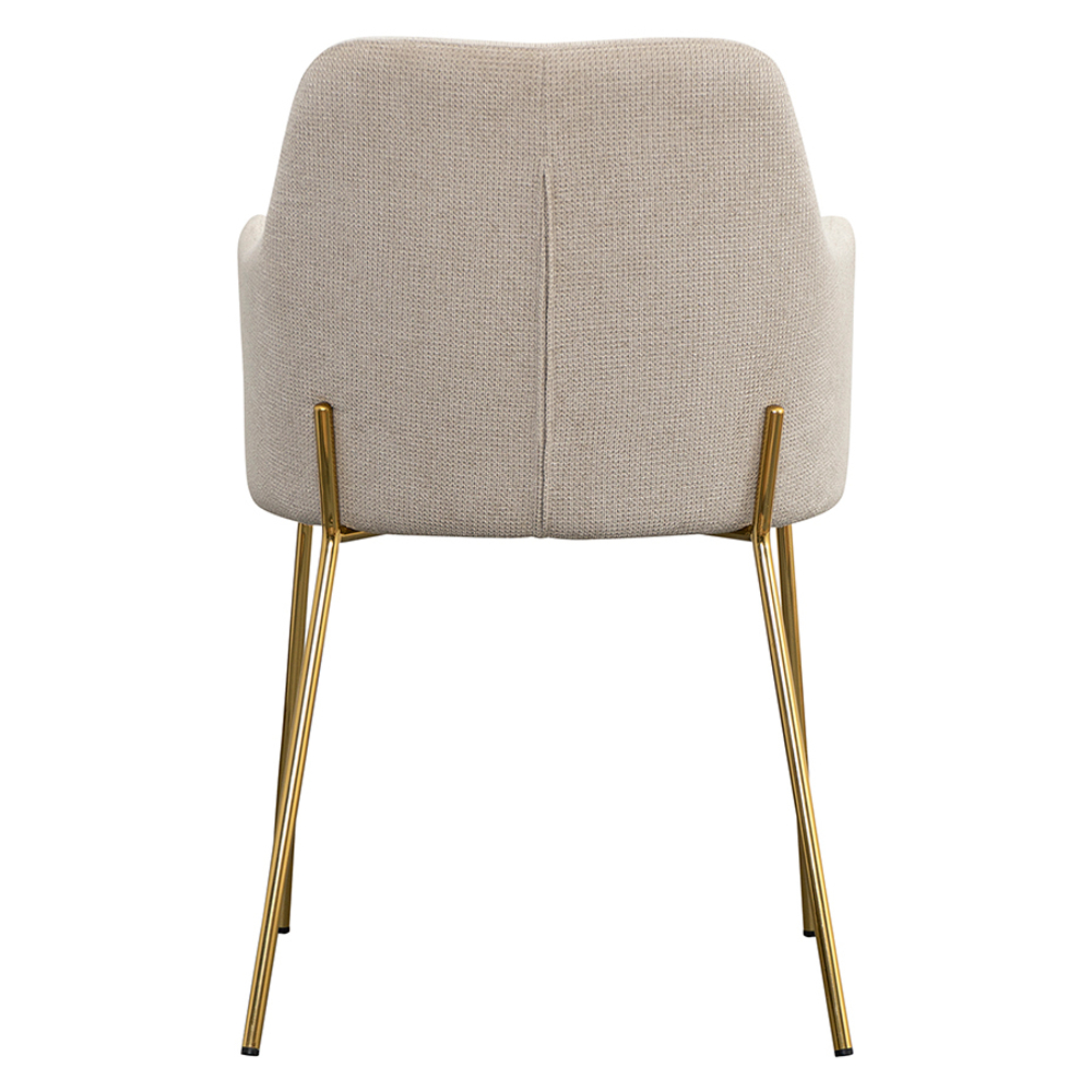 Стул dwight, фактурный шенилл, светло-бежевый