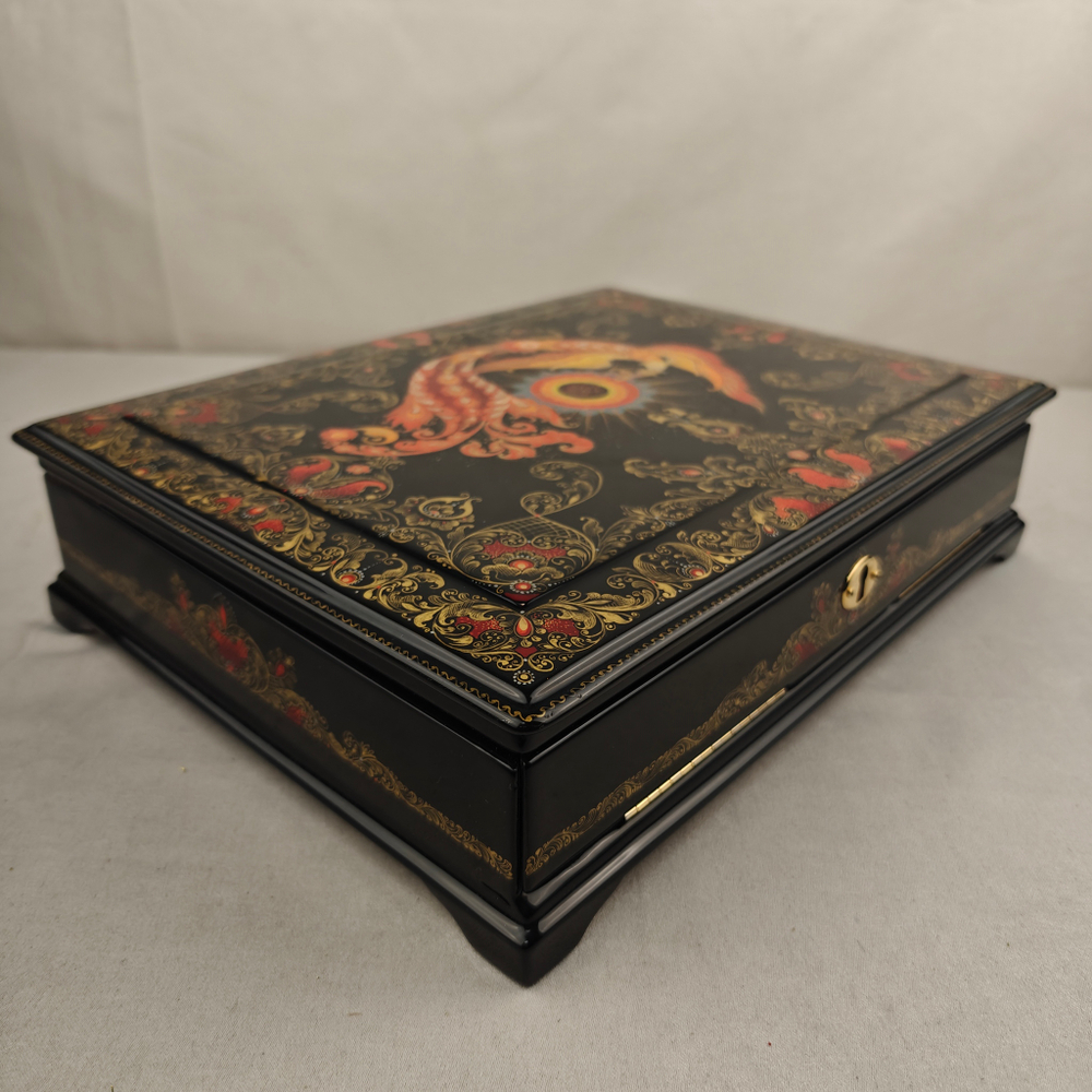 Шкатулка для бумаг А4 "Жар-птица"