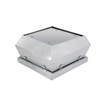 Крышный вентилятор TDVS 560 с назад загнутыми лопатками и вертикальным выбросом воздуха (Sysimple)