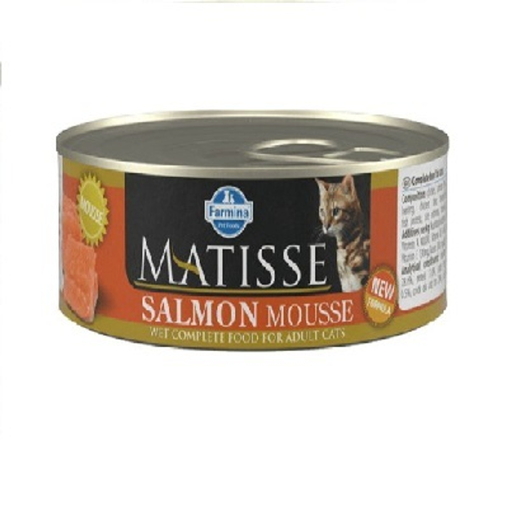 Matisse Мусс для кошек с Лососем, 85гр