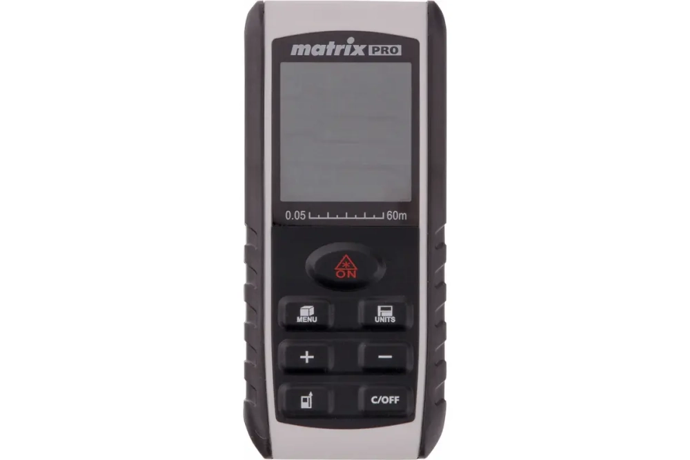 Лазерный дальномер LD-60, 60 м, с электронным угломером// Matrix