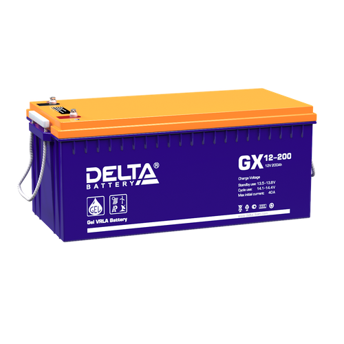 Аккумуляторные батареи DELTA GX 12-200