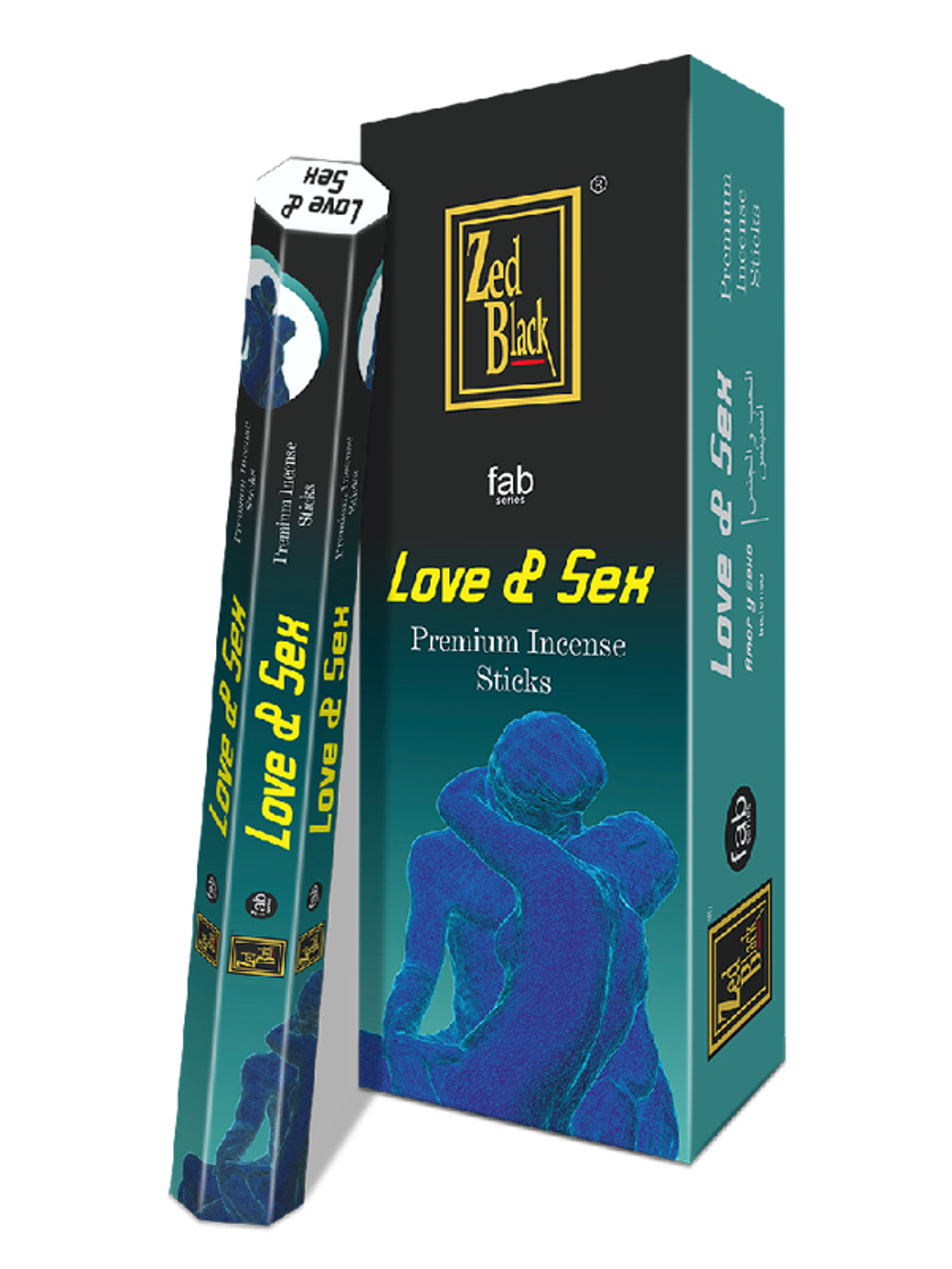 Zed Black Fab Series Love and Sex шестигранник Благовоние Любовь и Секс