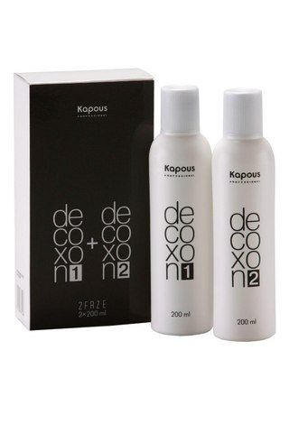 Лосьон для коррекции косметического цвета «Decoxon 2 Faze», 200 мл+200 мл