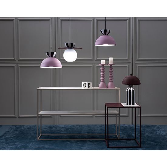 Светильник подвесной anniken, D31х24 см, лиловый