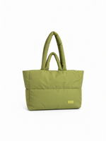 Сумка женская через плечо текстильная зелёная QOZA