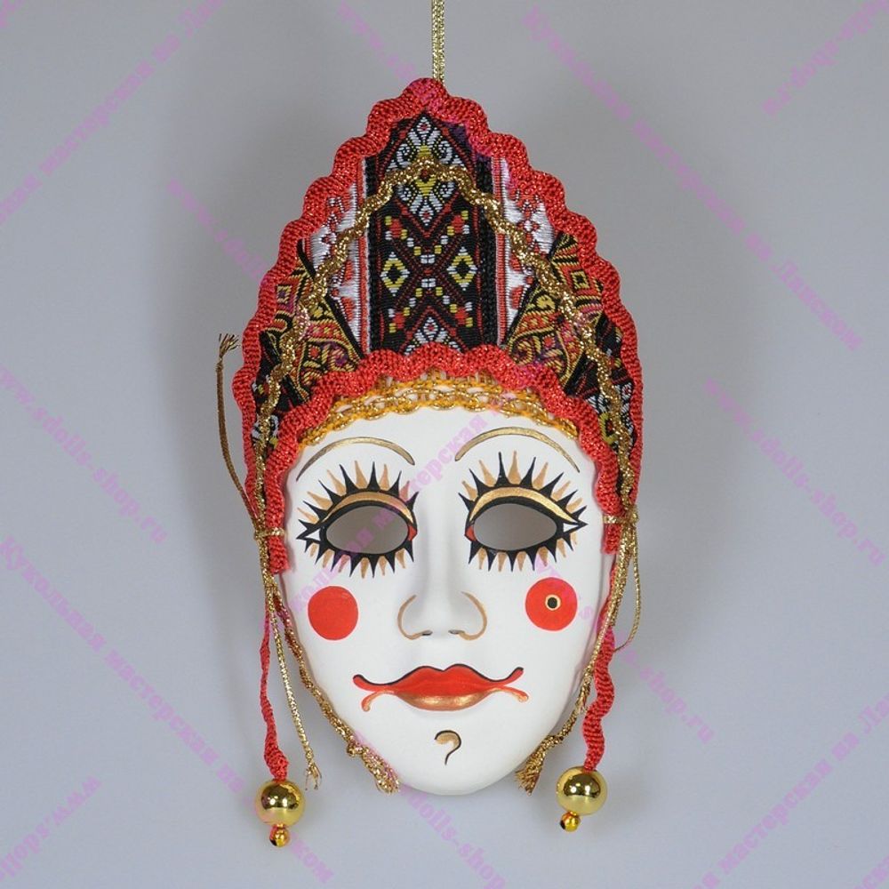 Интерьерная малая маска Праздничная