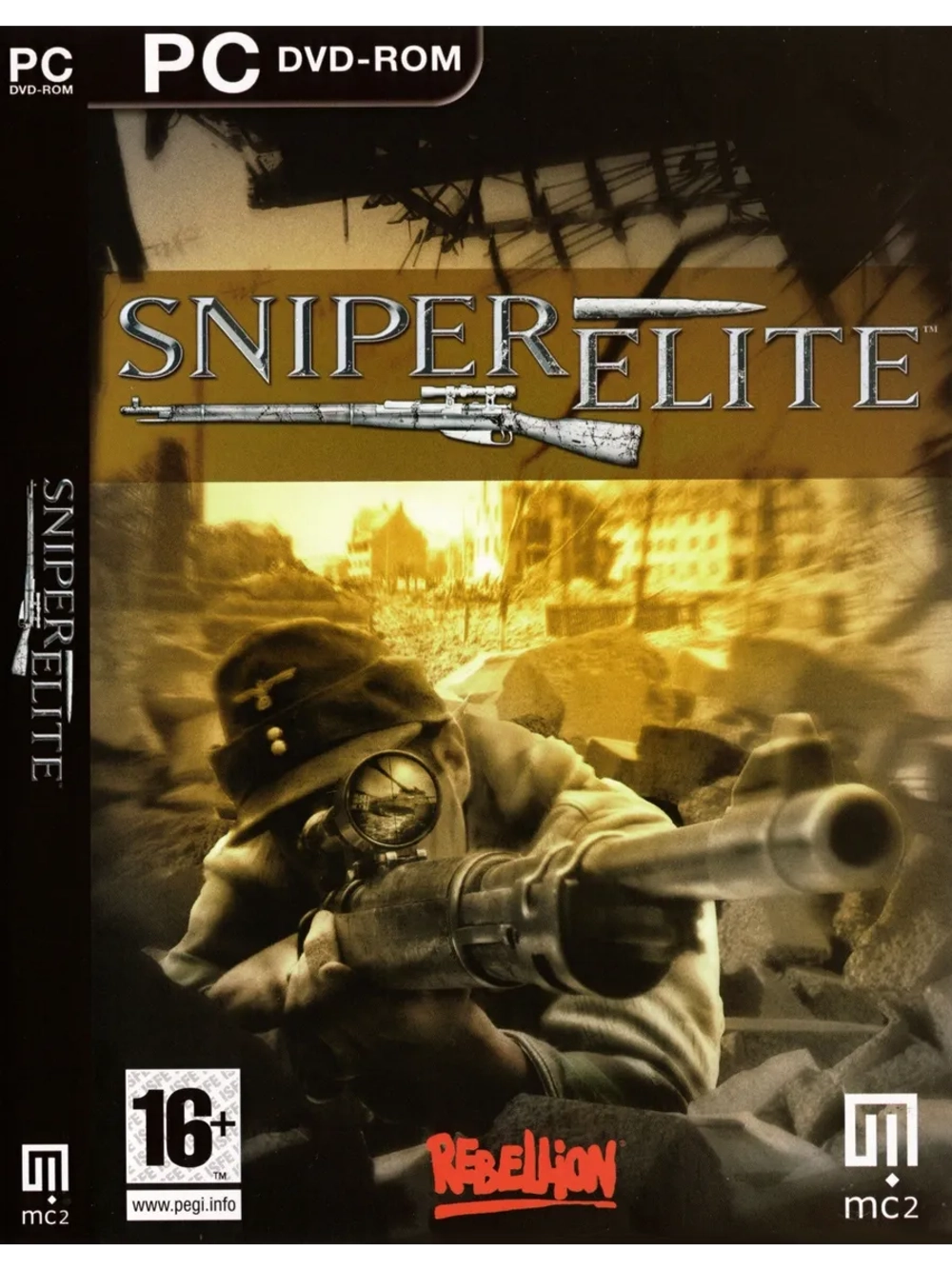 Sniper Elite (2005) игра для ПК (на DVD диске)