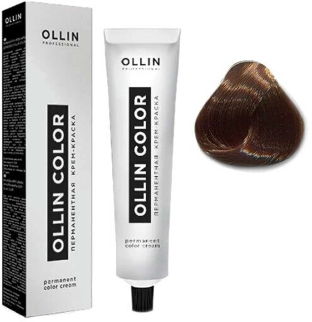 OLLIN COLOR 7/7 русый коричневый 60мл Перманентная крем-краска для волос