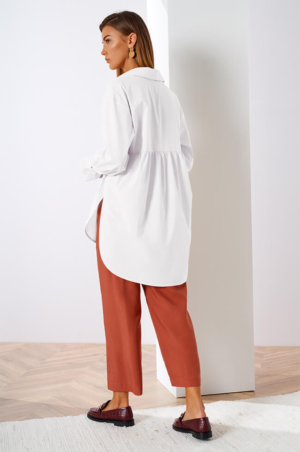 22392 Блузка женская (белый)