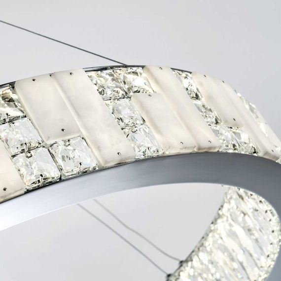 Подвесная светодиодная люстра Modelux Premium ML.6985.800P CR