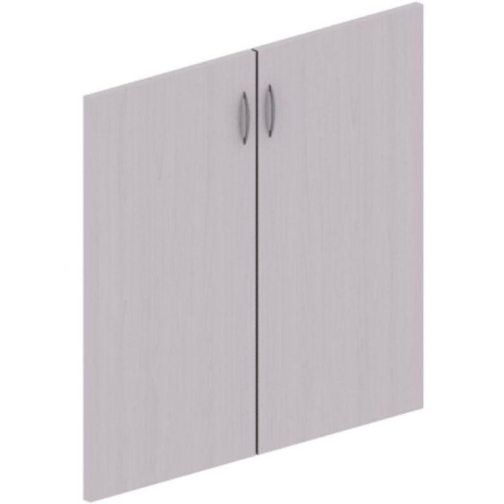 Дверь ED Форум/Статус низкая ЛДСП Фр-8.0 дуб молочный (2шт. в уп.)