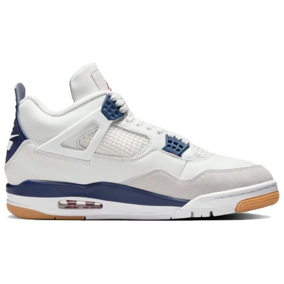 Иордания Эйр Джордан 4 Подвесные баскетбольные мячи, Высоки Белые и сине-Голубые