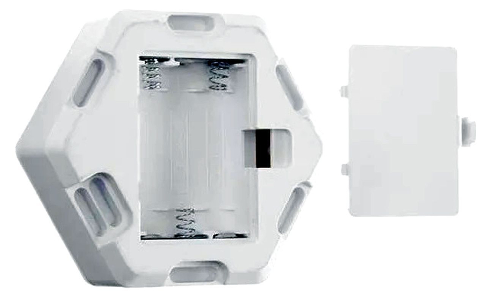 Набор светильник сенсорный "соты с пультом" 3 шт, 85х75мм, 6500К, 3*ААА (не в компл.)