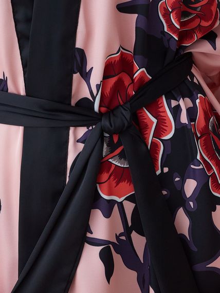 Халат женский шелковый FOREVER