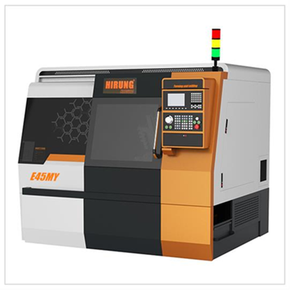 Горизонтальный токарный обрабатывающий центр с приводным инструментом с осью Y «HIRUNG» Е55MY