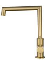 Смеситель для кухни WONZON & WOGHAND, Брашированное золото (WW-L1005-BG)