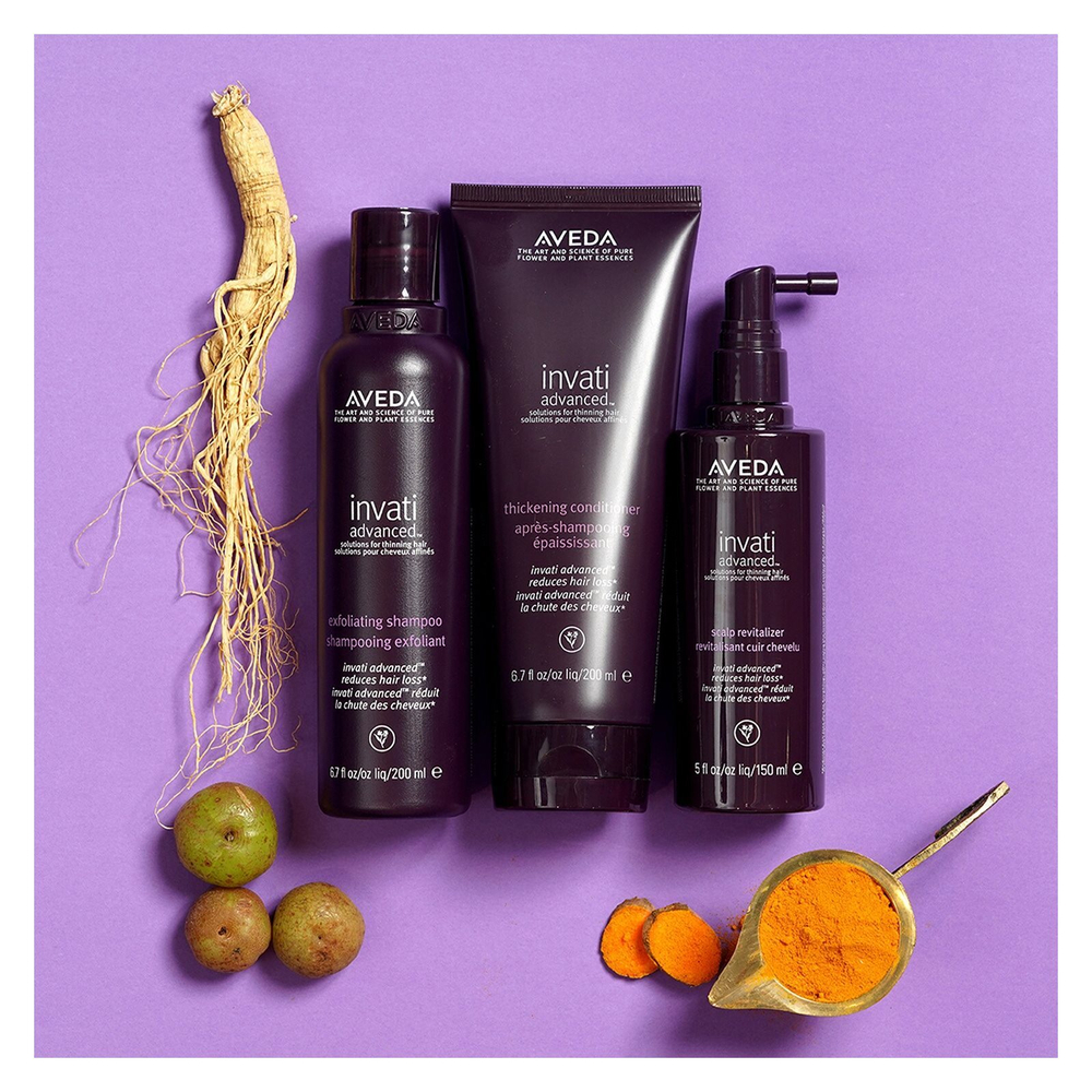 Aveda Invati Advanced Thickening Conditioner - укрепляющий кондиционер, повышающий густоту волос /   200  ml  / GTIN 018084977316
