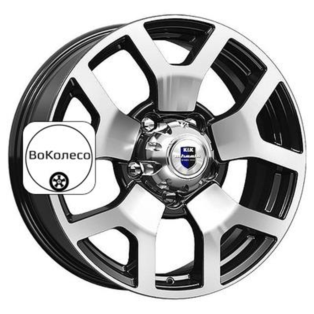 7x18/5x139,7 ET35 D108,5 Намиб (КС775) Алмаз черный K&K