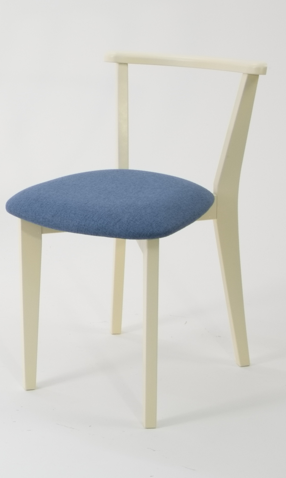Стул Zip-mebel Франк слоновая кость синий