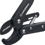 GRINDA C-410A, длина 410 мм, лезвия из высокоуглеродистой стали, композитные рукоятки, храповый механизм, контактный сучкорез, PROLine (424520)