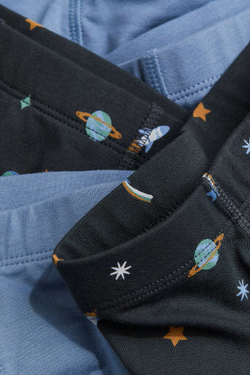 H&M Набор из пяти трусов-боксеров, синий