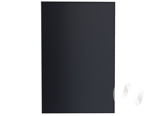 Кухня "Мемфис" Комплектация 4 (атласный серый/черный трюфель/корпус белый)