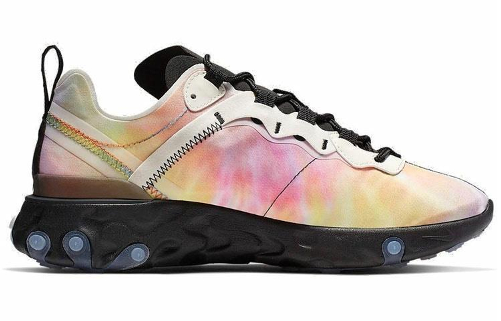 Кроссовки Nike React Element 55 Tie Dye (Женская размерная сетка)