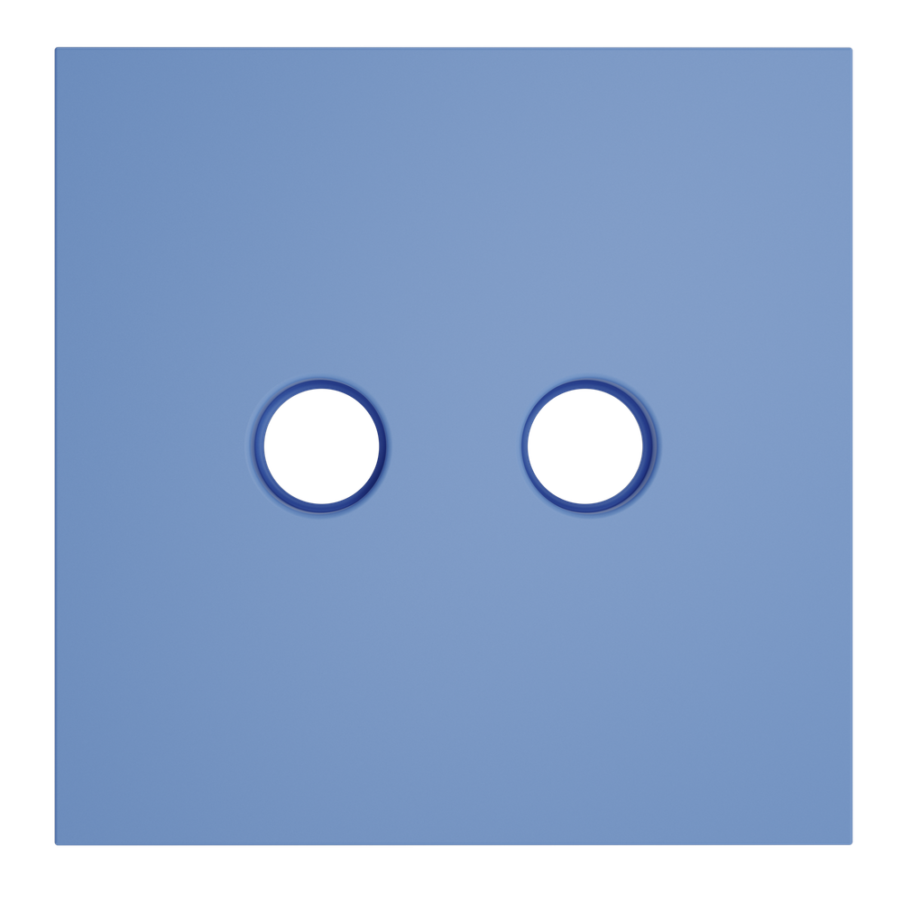 Накладка для розетки телевизионной оконечной TV+SAT, S70 (деним)