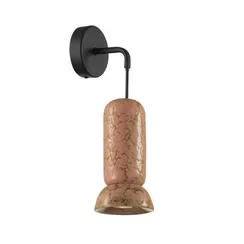 5054/1WC PENDANT ODL24 379 черный/розовый/коричн./металл/керамика Бра GU10 LED 4W KERAMA