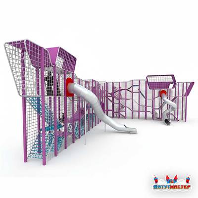 Плоский угловой комплекс «Космическая станция», 16,8×15,6×6 м