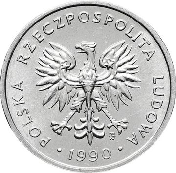 2 злотых 1990 Польша