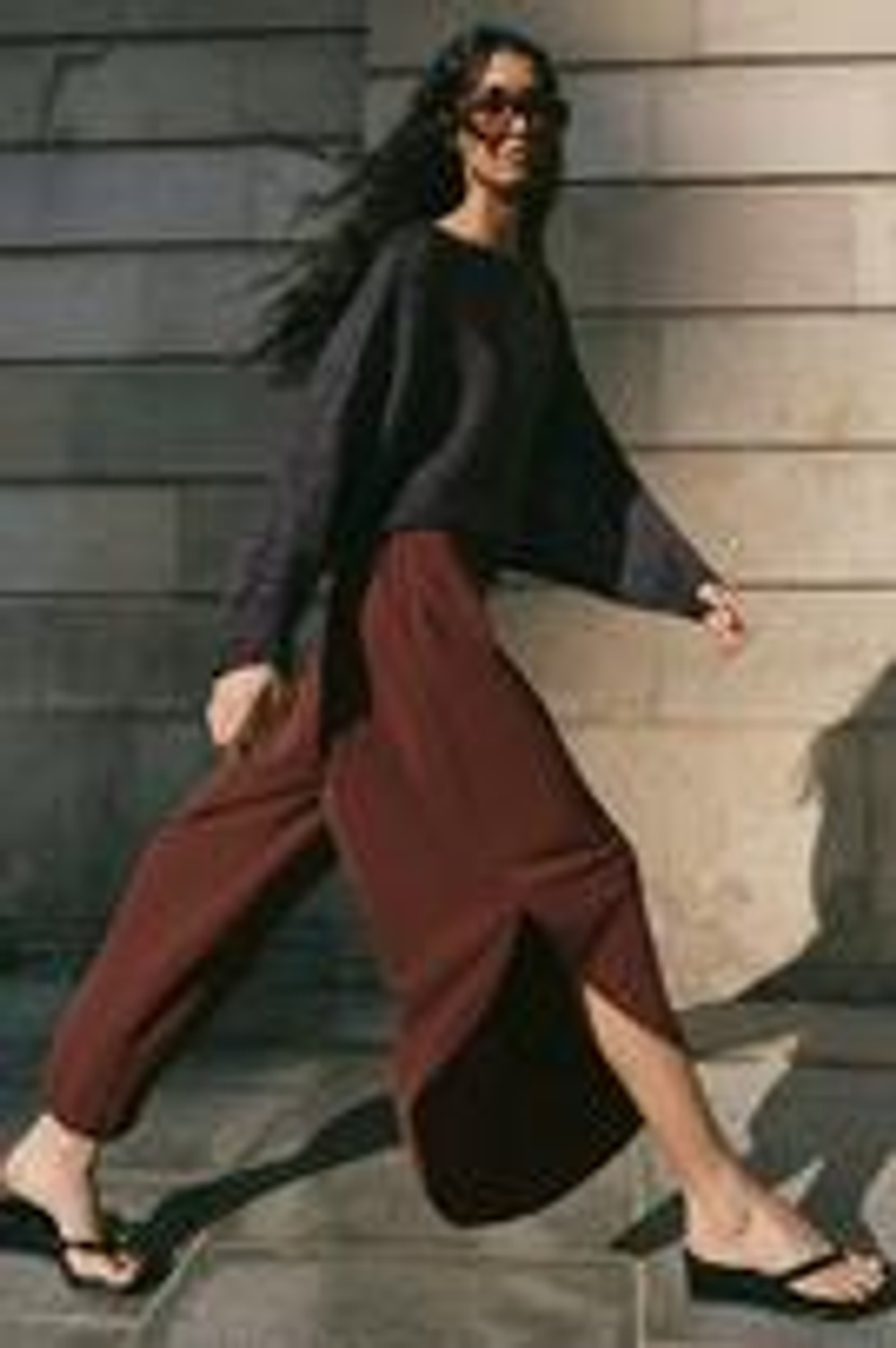 ZARA КОЖАНЫЕ САНДАЛИИ С РЕМЕШКОМ, ПЕСОЧНО-КОРИЧНЕВЫЙ