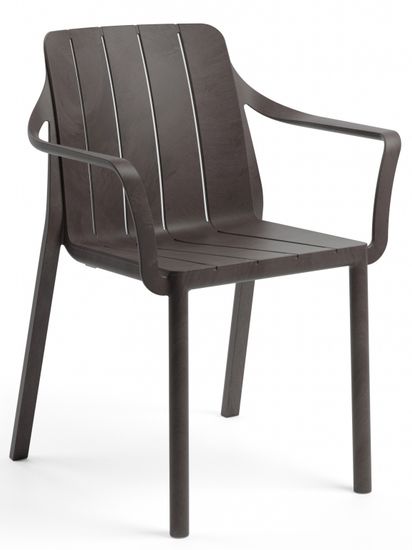 Кресло пластиковое Tiberina цвет терра Nardi Италия