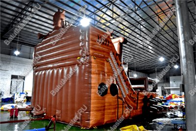 Надувной корабль "Весёлый Роджер Brown"