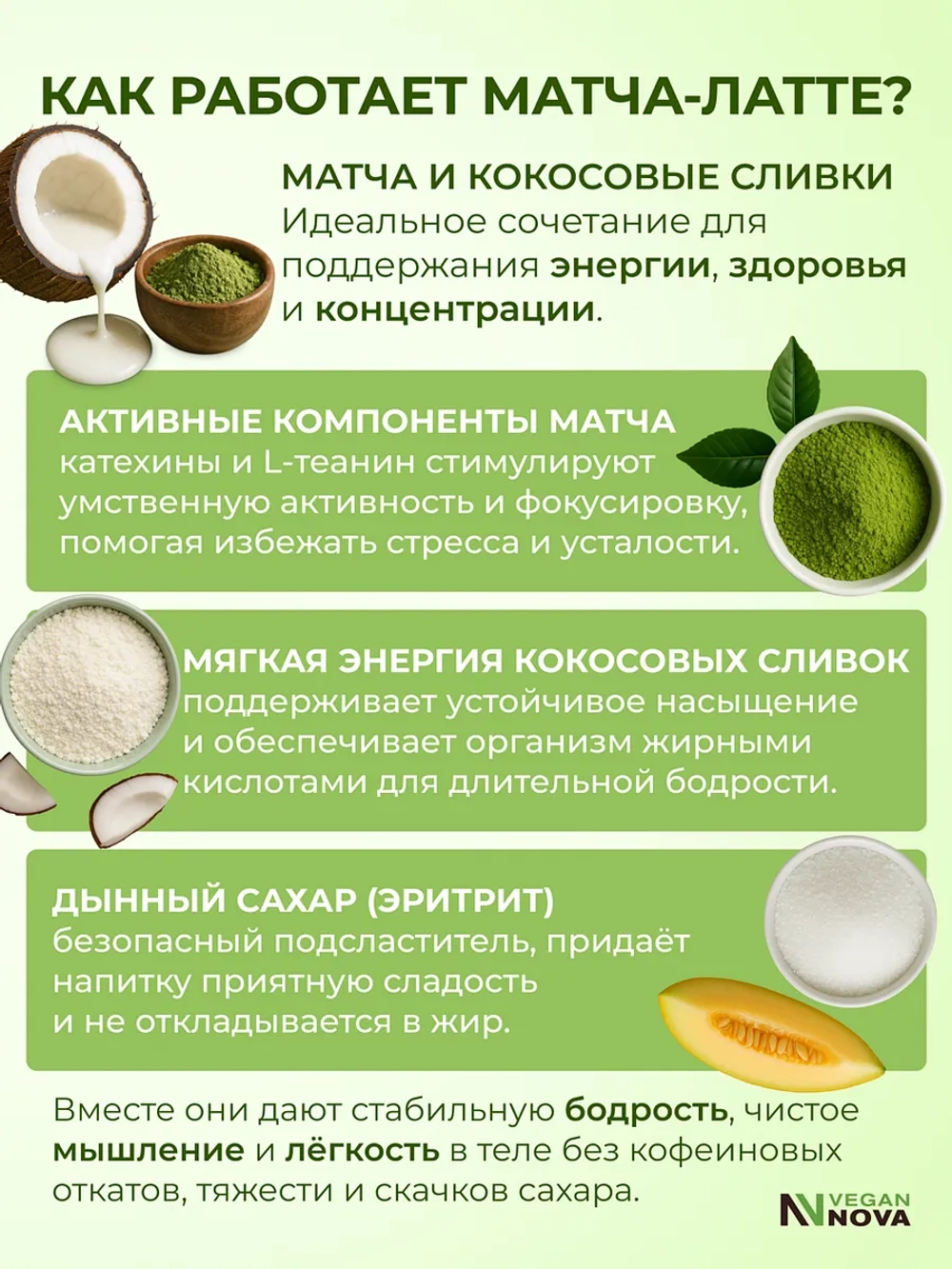 Матча латте ваниль (100гр)