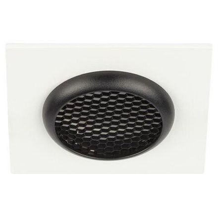 Светильник KL110 MR16 GU5.3 встраив. алюм. WH/BK бел./черн. матов. ЭРА Б0061531