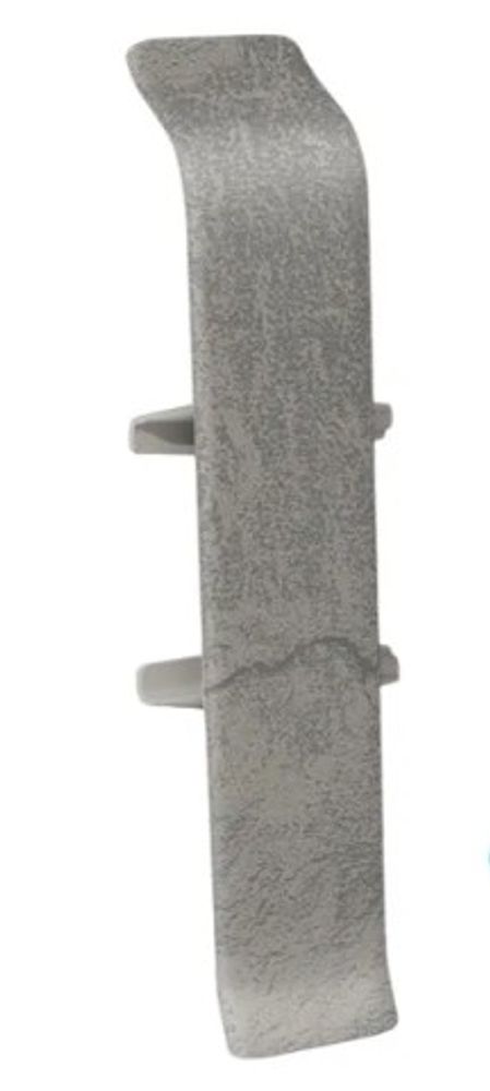 Соединитель для плинтуса 85мм "Деконика", 547 Лофт светло-серый