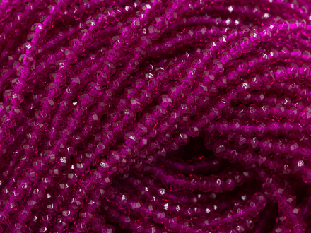 Нить бусин для украшений 3мм (ювелирное стекло)