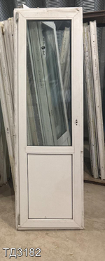 Дверь балконная пластиковая Б/У 2160(в) x 660(ш)