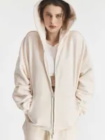 Худи Bruler d'Amour Zip Étoile avant l’aube молочное