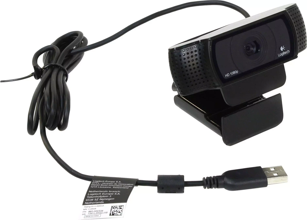 Веб-камера Logitech HD Webcam C920