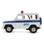 Модель ин. мет. "УАЗ Хантер - полиция ДПС" 19,5см. коробка A071-H11004-J006 (Технопарк)
