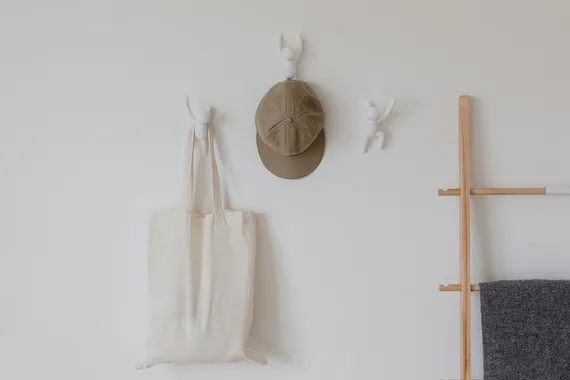 Вешалки-крючки Buddy 3 шт. белые