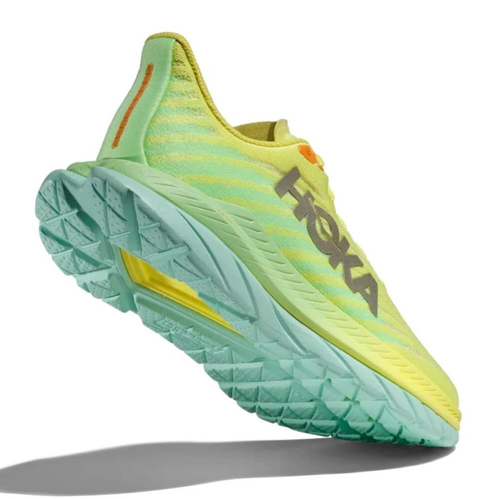 Кроссовки женские HOKA W MACH 5 Citrus Glow / Lime Yellow